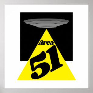 Område 51, UFO Poster