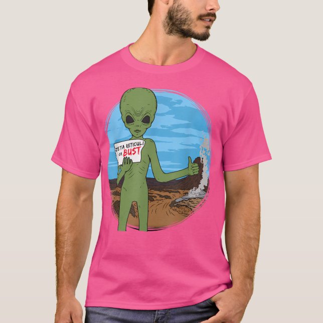 Område 51 Ufo Utomjordingars Roswell T Shirt (Framsida)