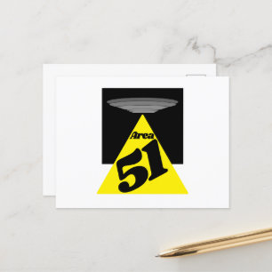 Område 51, UFO Vykort