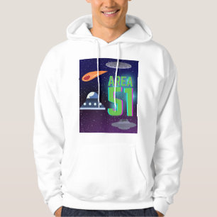 Område 51 universum hoodie
