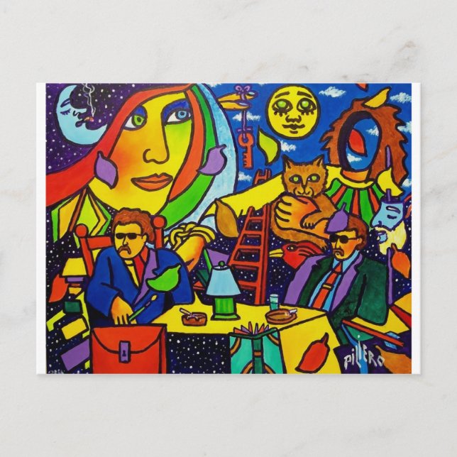 Område 6 av Piliero Vykort (Framsida)