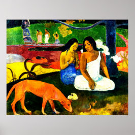 Område av Paul Gauguin Poster