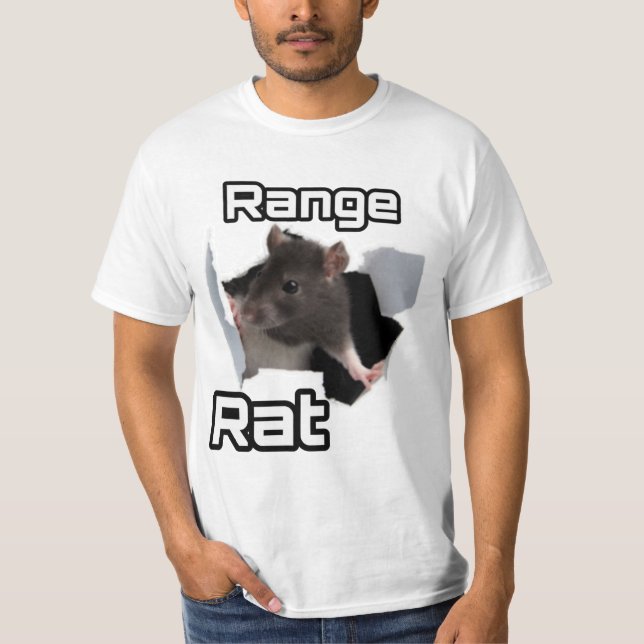 Område råtta t-shirt (Framsida)