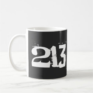 Områdeskod 213 (Los Angeles) Kaffemugg