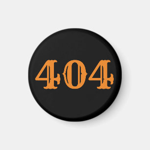 Områdeskod 404 (Atlanta, GA) Magnet