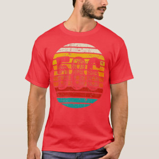 Områdeskod 586 för stressad Vintage Sunset 586 T Shirt