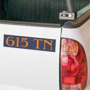 Områdeskod 615 (Nashville) Bildekal