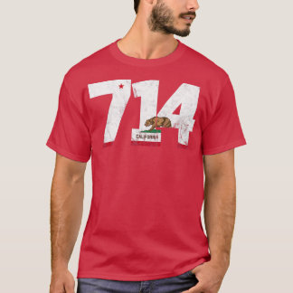 Områdeskod 714 Anaheim California TShirt 1 T Shirt