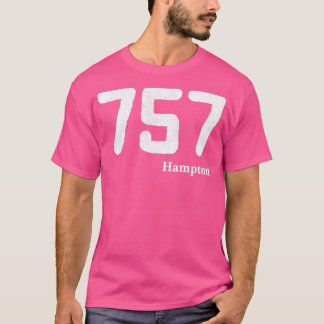 Områdeskod 757 Hampton Virginia T Shirt