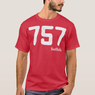Områdeskod 757 Suffolk Virginia1 T Shirt