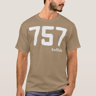 Områdeskod 757 Suffolk Virginia T Shirt