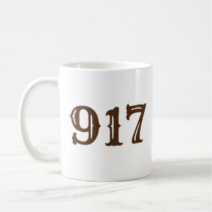 Områdeskod 917 (New York City) Kaffemugg