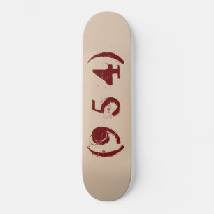 Områdeskod 954 mini skateboard bräda 18,5 cm