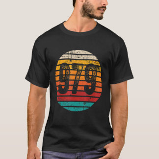 Områdeskod 979 för stressad Vintage Sunset 979 T Shirt