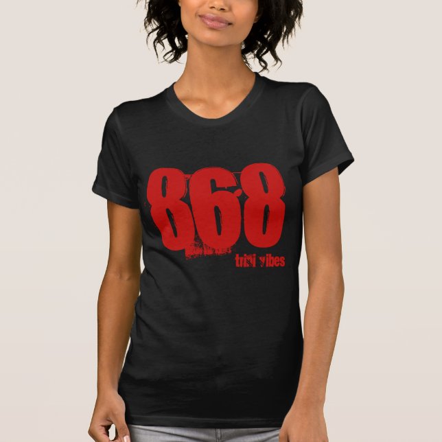 Områdeskod Trini Tshirt 868 T Shirt (Framsida)