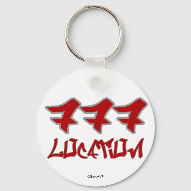 Områdeskoder Nyckelring (Framsida)