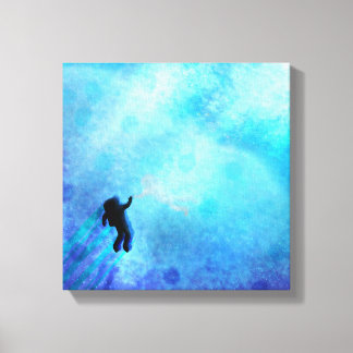 OMRÅDET Ovanför - Vibrant Kanvastryck