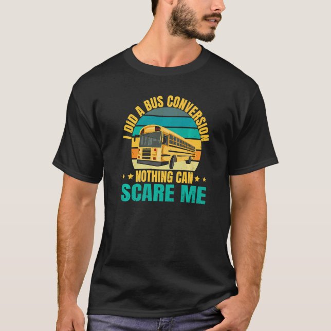 Omräkningskurs för Buss för skolförare T Shirt (Framsida)