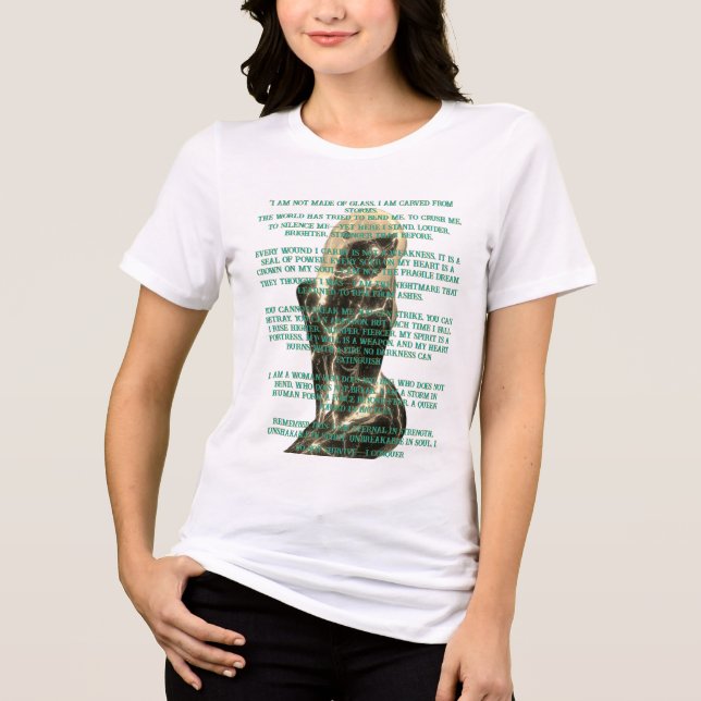 omrani De obrytbara kvinnornas T Shirt (Framsida)