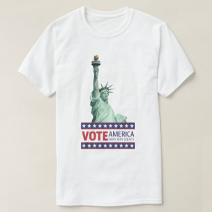 OMRÖSTA AMERIKA VARJE Rösträknare T Shirt
