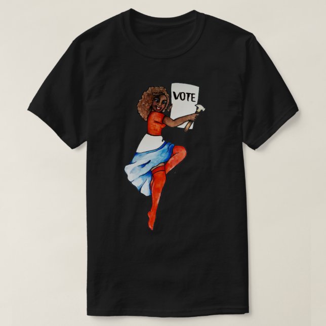 OMRÖSTNING2 T SHIRT (Design framsida)