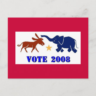 OMRÖSTNING 2008 EFTER DEMOKRATISKA REPUBLIKEN POLI VYKORT