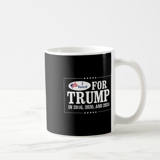 Omröstning: 2016, 2020 och 2024 kaffemugg (Höger)
