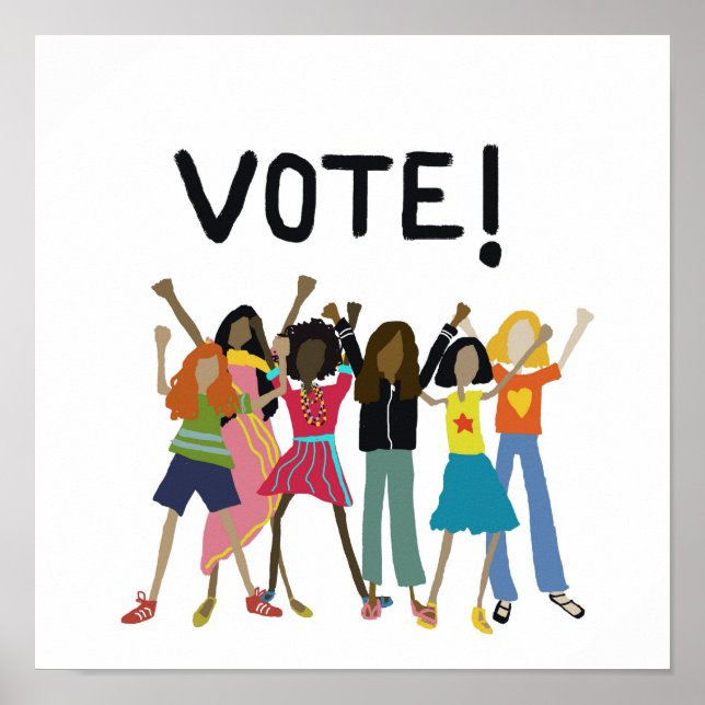 Omröstning 2020! poster (Framsidan)