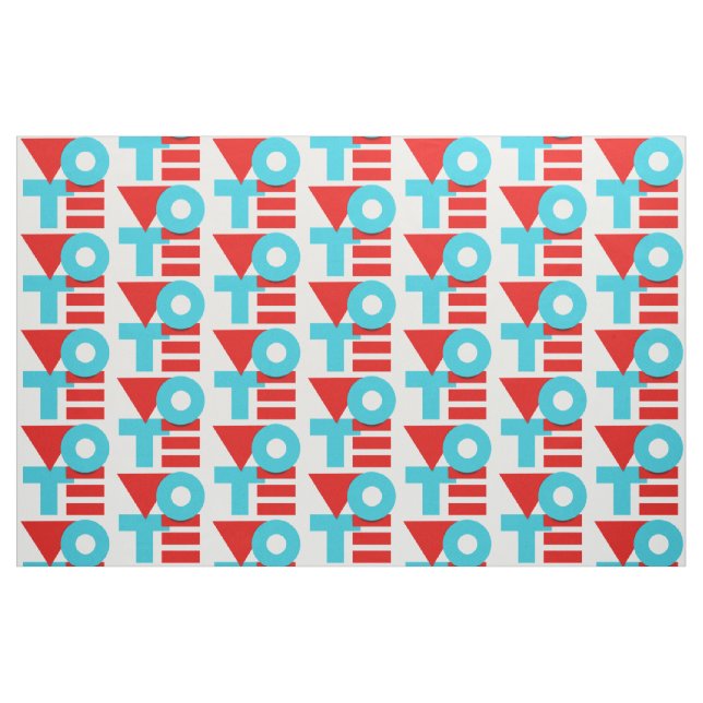 OMRÖSTNING 2020 TYG (Fat Quarter)