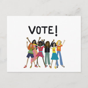 Omröstning 2020 vykort