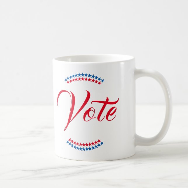 Omröstning 2024 Amerikanska presidentvalet Patriot Kaffemugg (Höger)