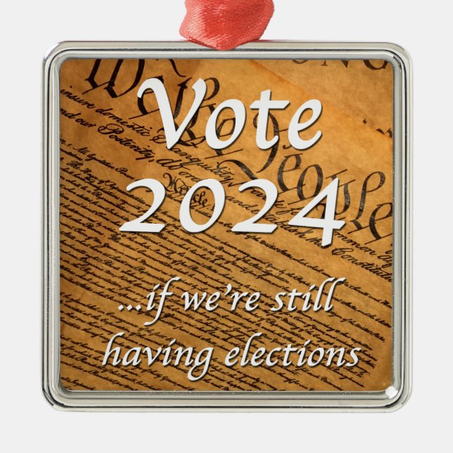 Omröstning 2024 om vi fortfarande har val julgransprydnad metall (Framsidan)