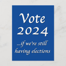 Omröstning 2024 om vi fortfarande har vykort för v