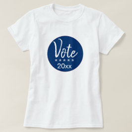 Omröstning 2024 Val 5 stjärnor Blå icke-partitisan T Shirt