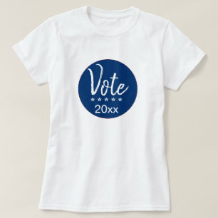 Omröstning 2024 Val 5 stjärnor Blå icke-partitisan T Shirt