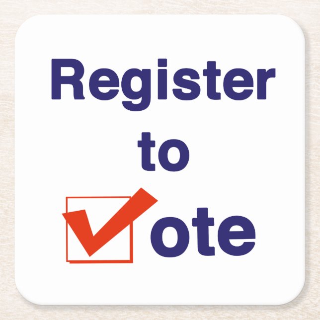 Omröstning 2026 underlägg papper kvadrat (Framsidan)