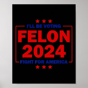 Omröstning: 20.2024 Kamp för Amerika 2024 Poster