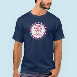 Omröstning: Anpassningsbar T-Shirt, politiska Kamp T-shirt
