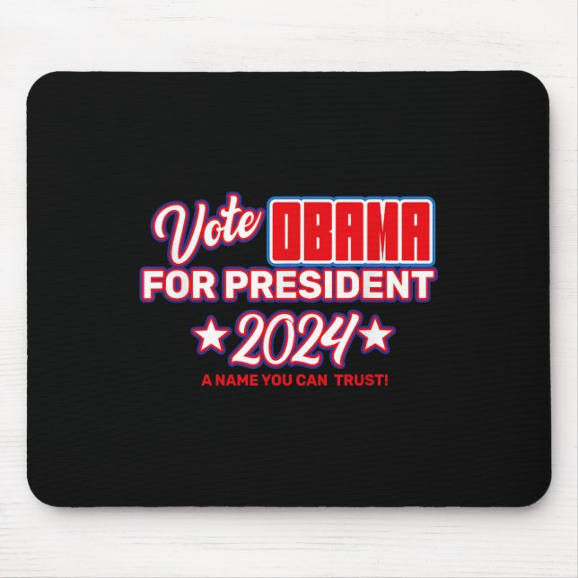 Omröstning: Barack Obama 2024 Musmatta (Framsidan)