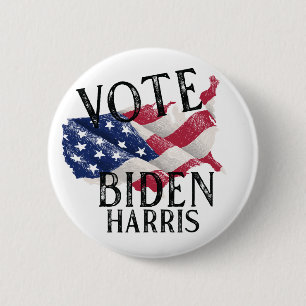 OMRÖSTNING Biden Harris 2020 Knapp
