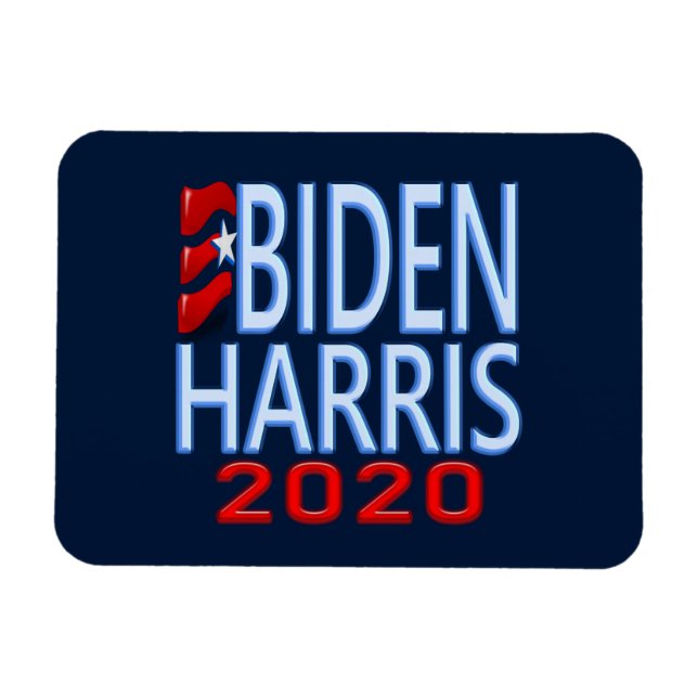 Omröstning: Biden Harris President 2020, valet Kam Magnet (Horisontell)