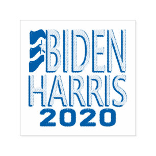 Omröstning: Biden Harris President 2020, valet Kam Självfärgande Stämpel
