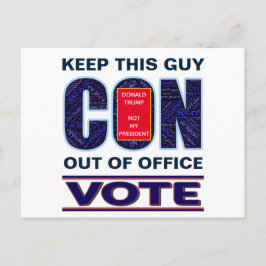 Omröstning: blått motstånd 2024 vykort