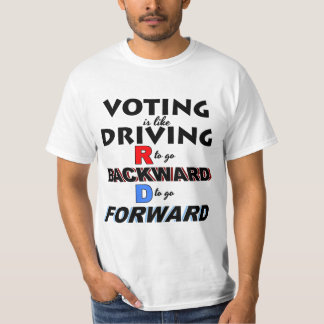 Omröstning D om att gå vidare T Shirt