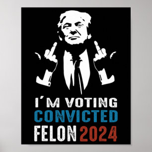 Omröstning dömd Felon 2024 Poster