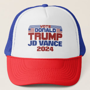 Omröstning: Donald Trump JD Vance 2024 Keps