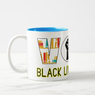 "OMRÖSTNING FÖR Jämställdhet, frihet och rättvisa" Två-Tonad Mugg