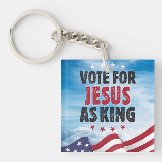 Omröstning för Jesus som Kung-presidentval 2024 (Framsidan)