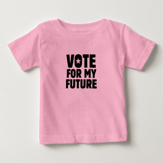 OMRÖSTNING FÖR MIN FRAMTID T SHIRT (Framsida)