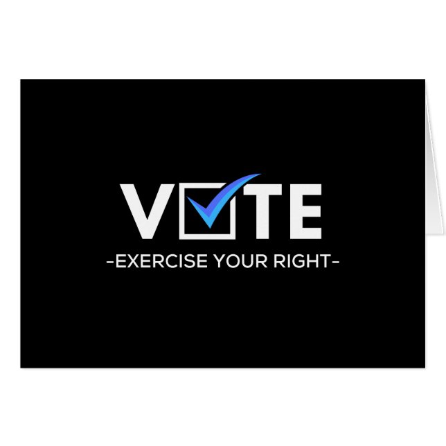 Omröstning Hälsningskort (Framsidan Horizontal)